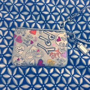 Vintage Coach Poppy Collection Wristlet